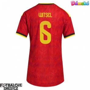 Belgie Axel Witsel #6 Dámské Domácí Dres MS 2026 Krátký Rukáv